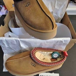 Ugg Tazz women’s size 10 chestnut color platform